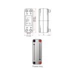 MIT MB-05 Lehimli Tip Plakalı Isı Eşanjör (36 Plakalı)